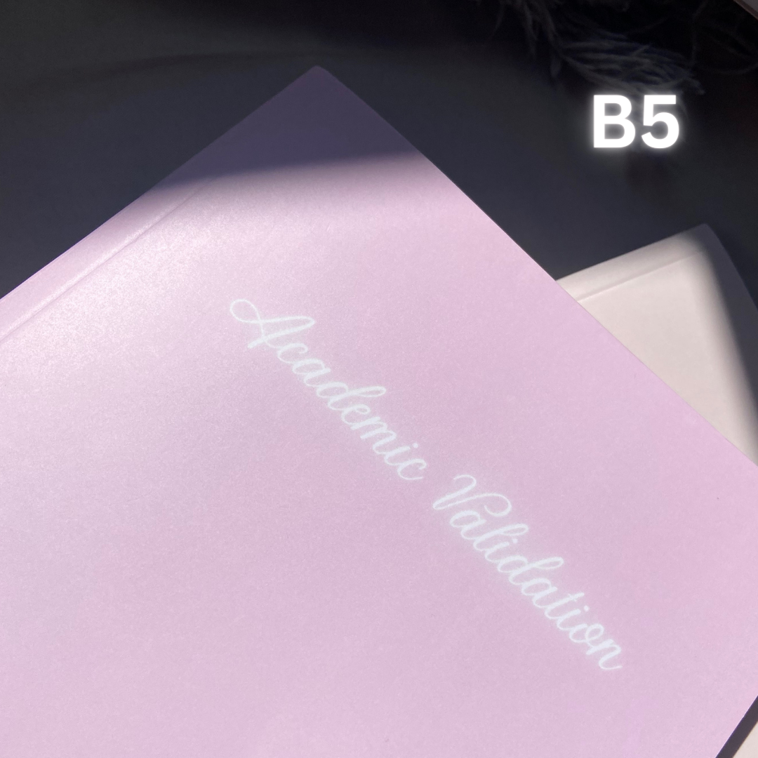 Pink matcha school planner