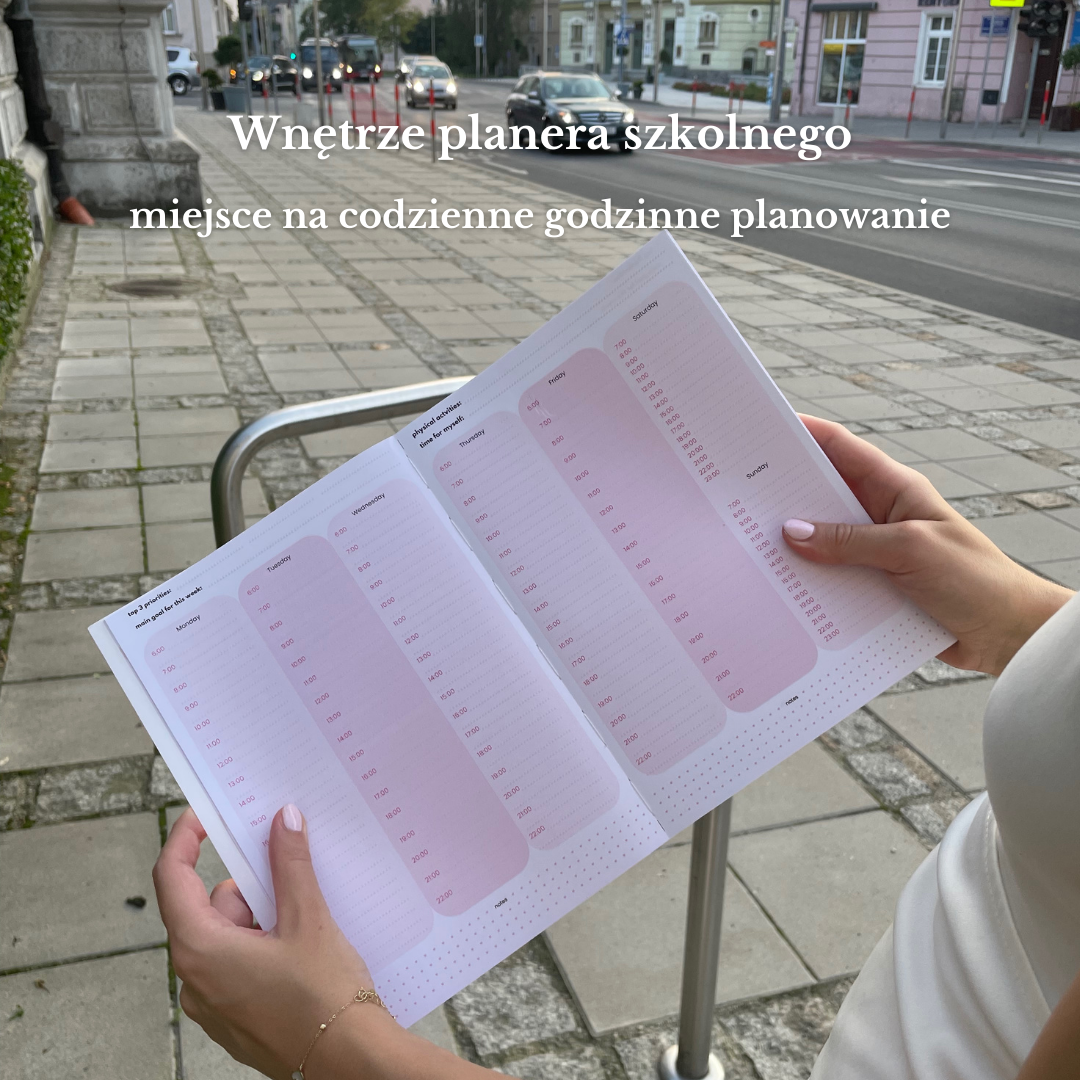 Vanilla latte school planner