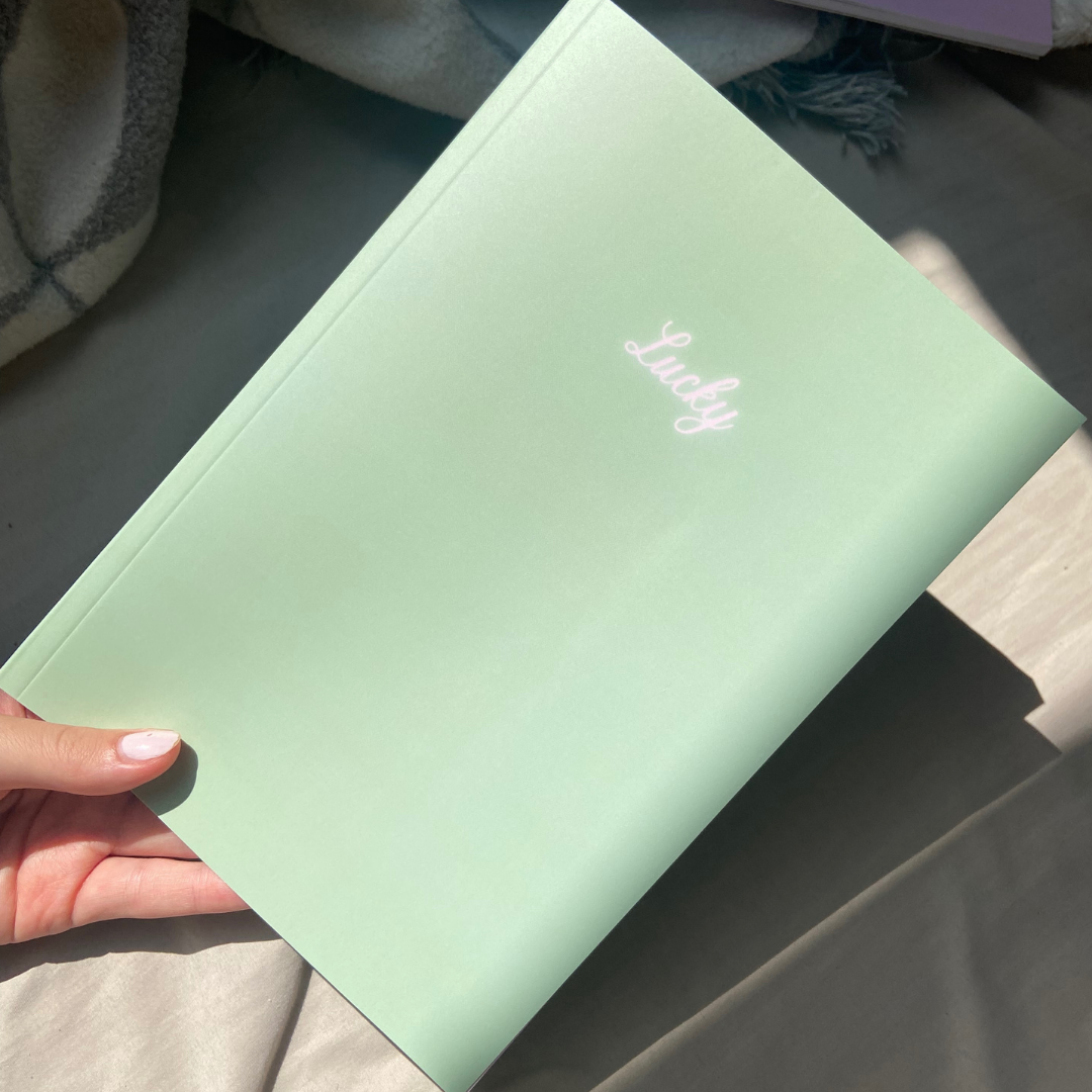 Green matcha school planner