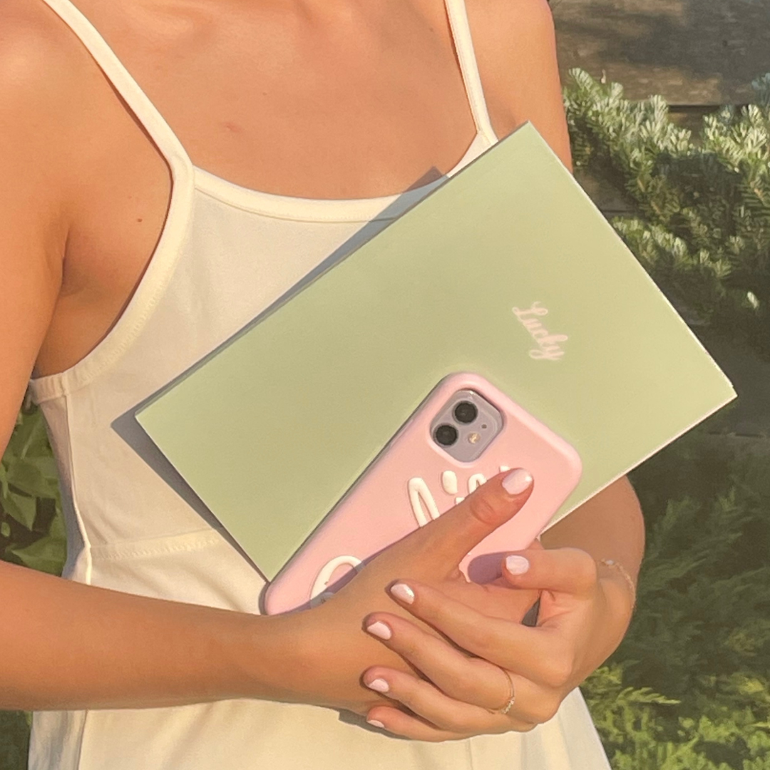 Green matcha school planner