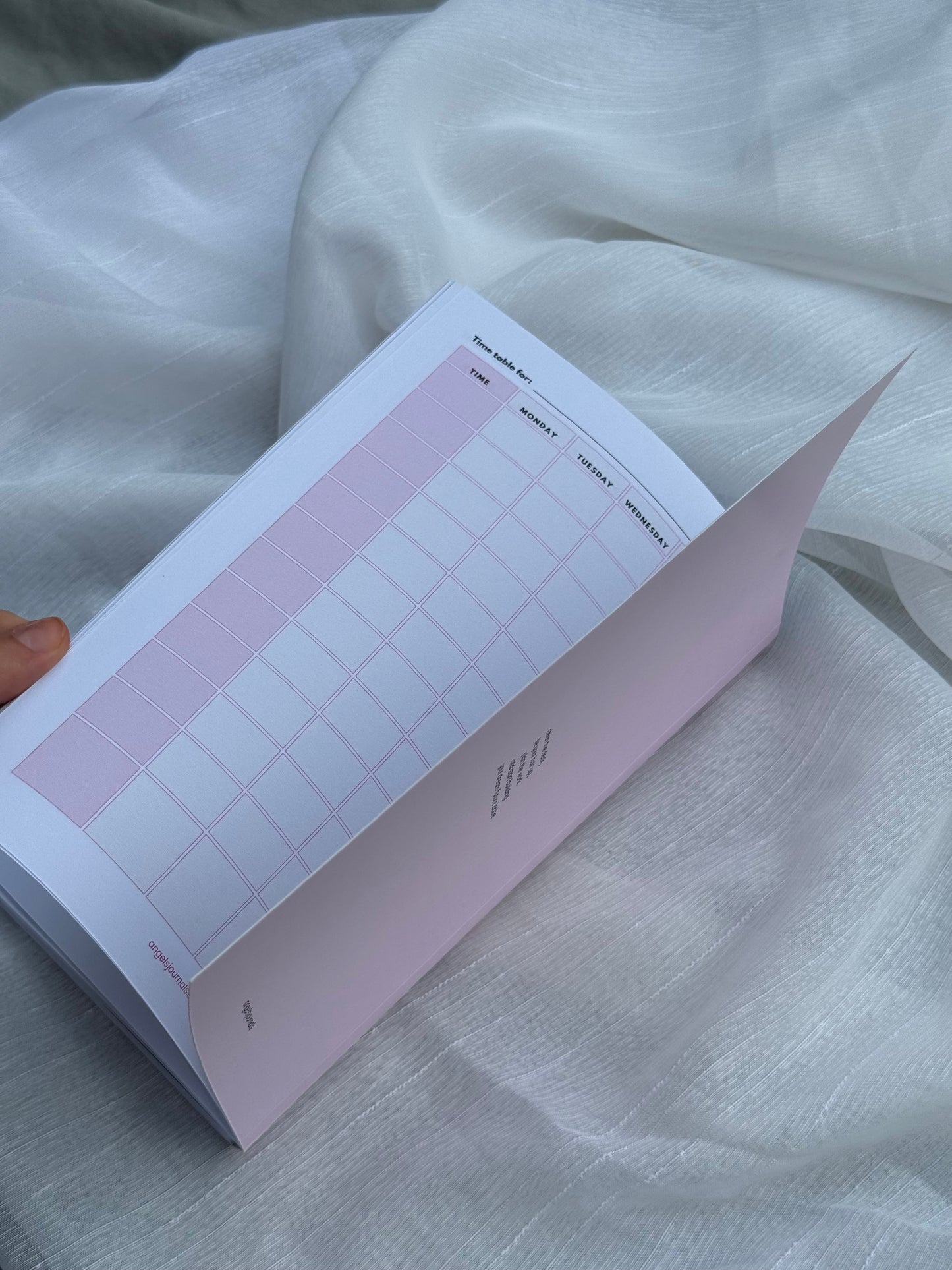 BABY PINK SMARTIE SET (school planner set and 3 notebooks set)