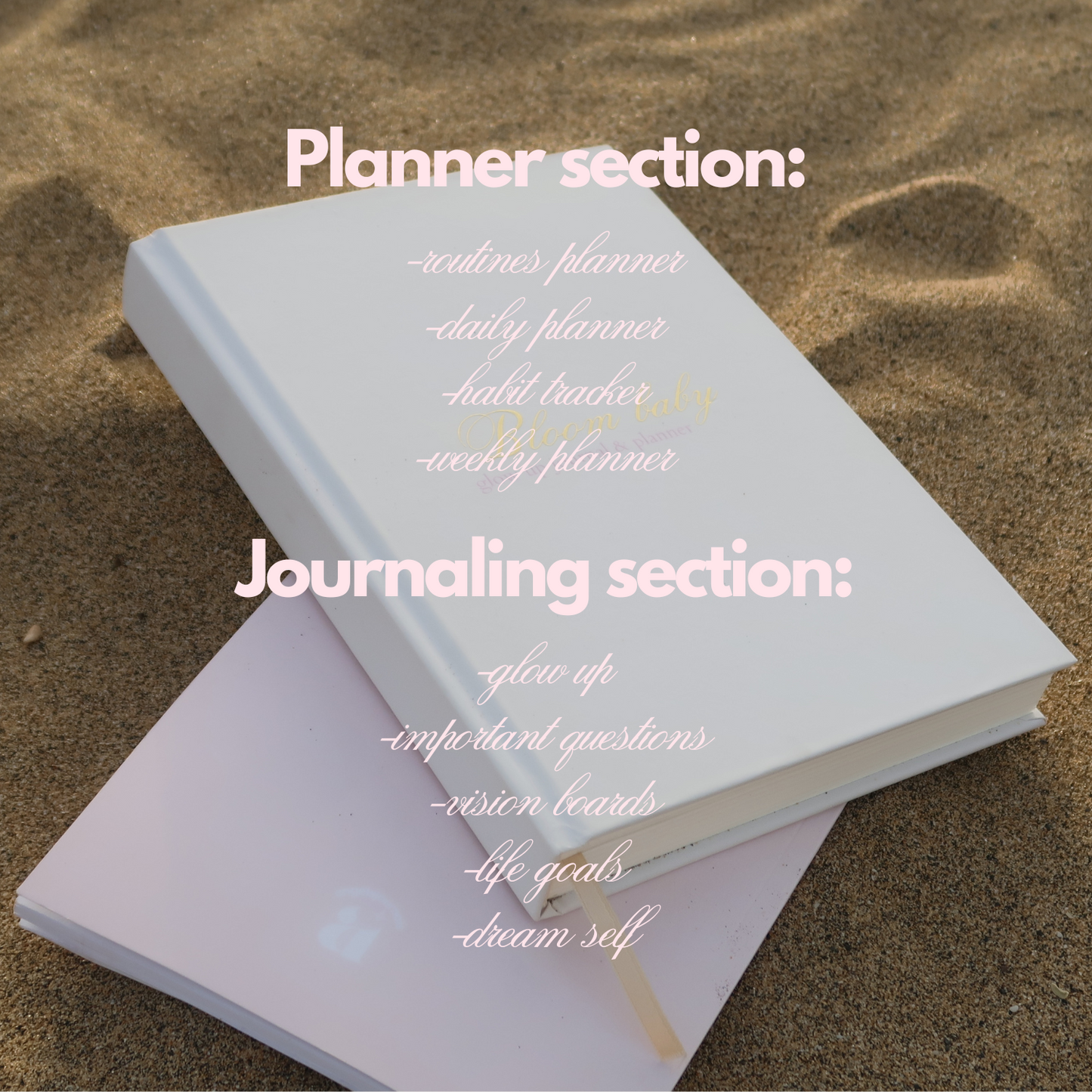 Glow up journal & planner