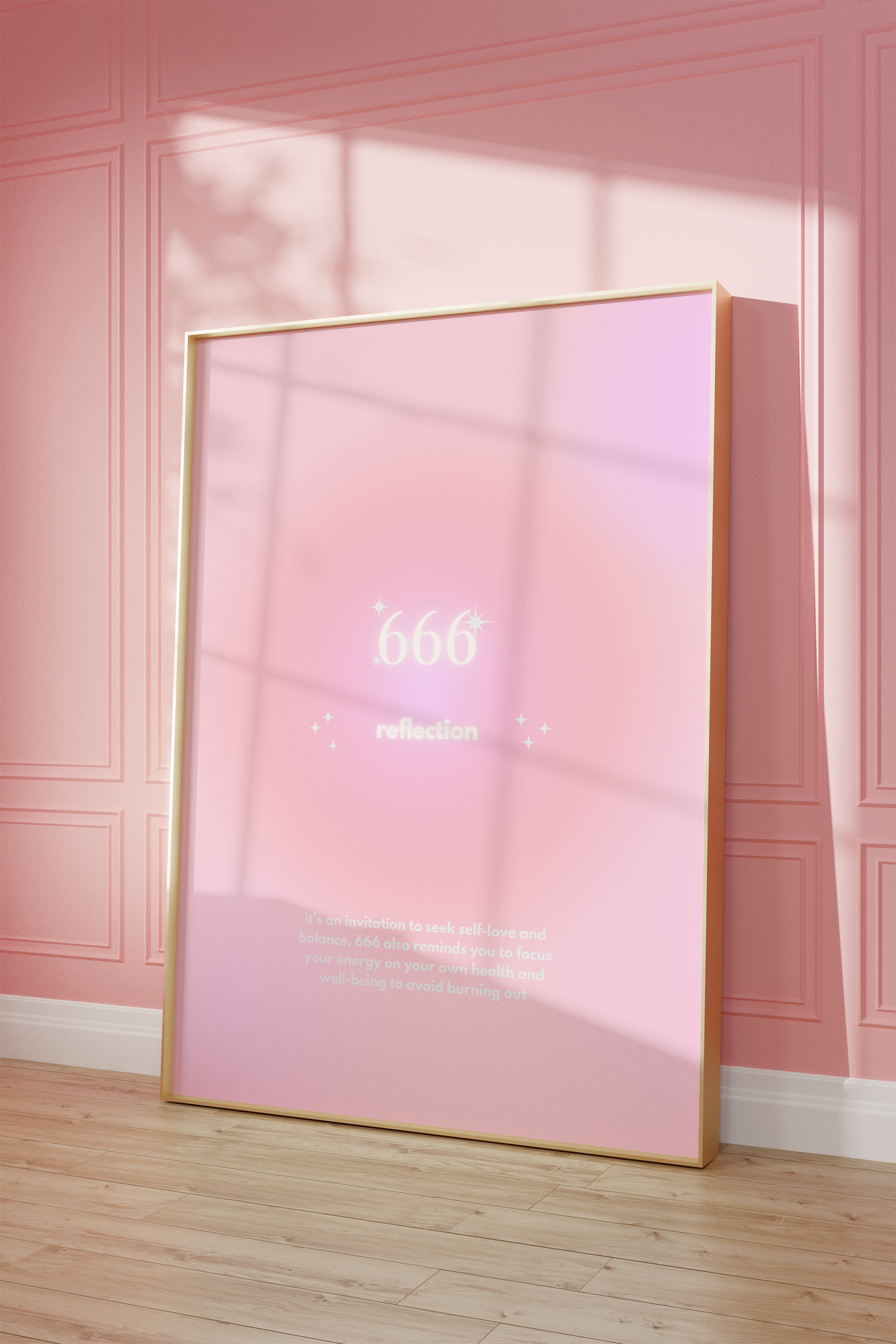 sparkly 666 poster